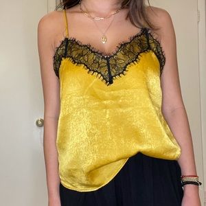 COPY - Silk lace tank top